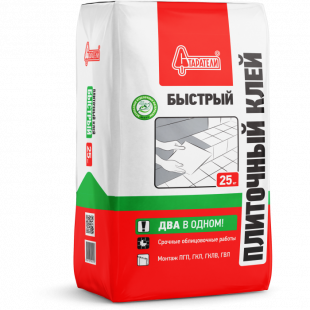 Плиточный клей Быстрый Старатели 25кг