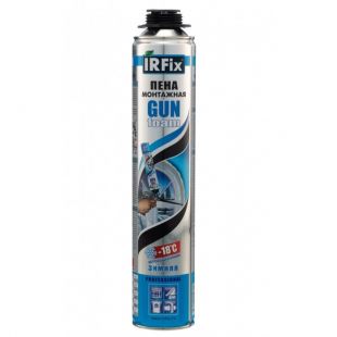 IRFix GUN foam Пена монтажная профессиональная летняя - зимняя 750 мл