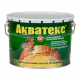 Антисептик Акватекс Орех, защитно-декоративный полуглянцевый для древесины 3 л «Рогнеда / Rogneda»