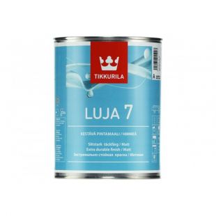 Акрилатная краска TIKKURILA LUJA 7 матовая (база А) 0,9 л