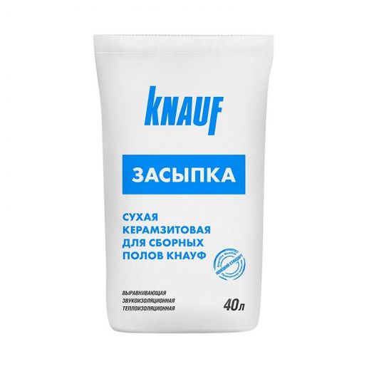 Сухая керамзитовая засыпка КНАУФ (KNAUF) фракция 0-5мм (0,04м3)