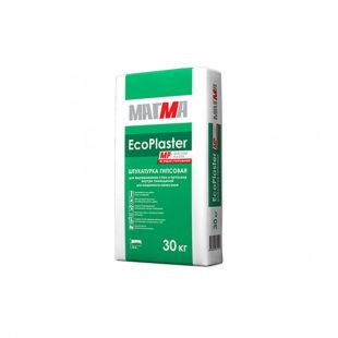 Штукатурка гипсовая EcoPlaster 30 кг, Магма