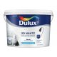 Краска для стен и потолков водно-дисперсионная DULUX 3D WHITE матовая 9л
