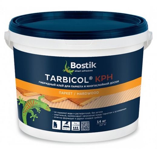 Клей гибридний для паркета и инжнерной доски Bostik Tarbicol KPH 14 кг