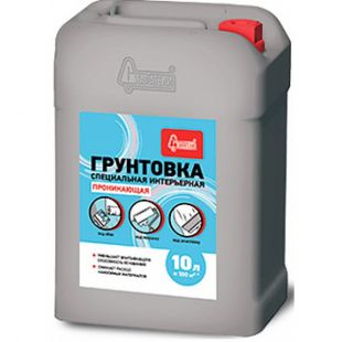 Грунтовка Старатели специальная Интерьерная, проникающая 10 л.